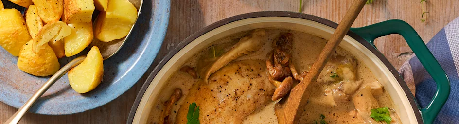 Kipstoof met donker bier