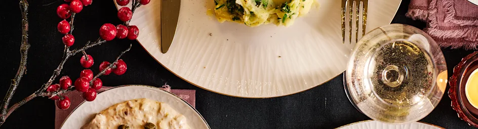 Gegratineerde kalkoen met tonijn-kappertjessaus