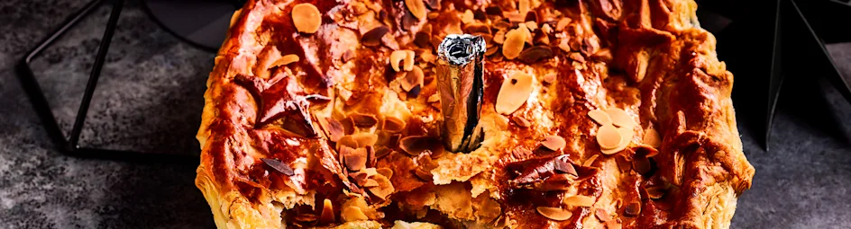 Vispie met kabeljauw