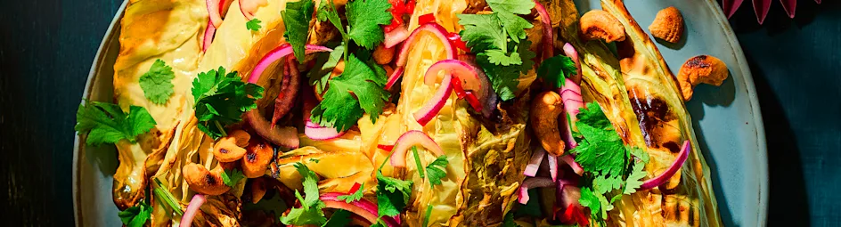 Thaise geroosterde spitskool