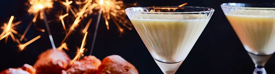 Witte chocolade-martini