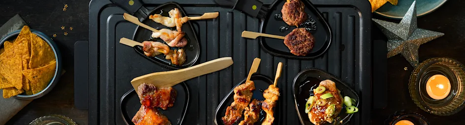 Pittige spekrepen met kokossaus