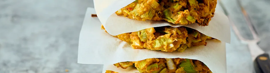 Ovengeroosterde kikkererwtenburgertjes