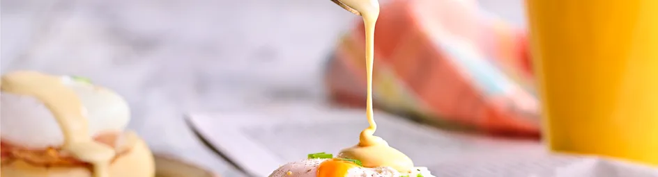 Eggs Benedict met ham