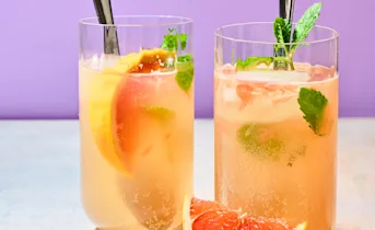 Frisse grapefruit mocktail