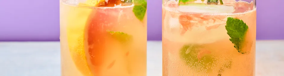 Frisse grapefruit mocktail
