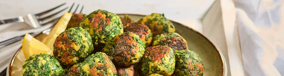 Polpette van spinazie