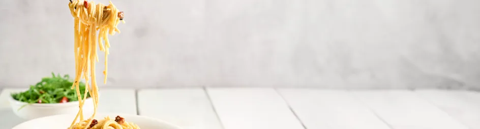 Spaghetti carbonara met chorizo