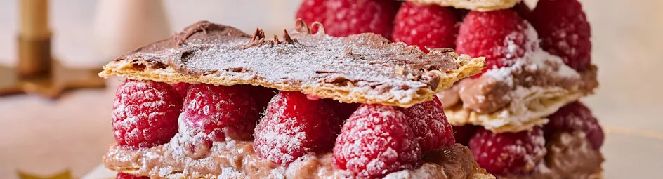 Hazelnoot-framboostompouce