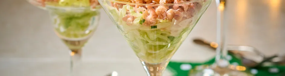 Simpele garnalencocktail