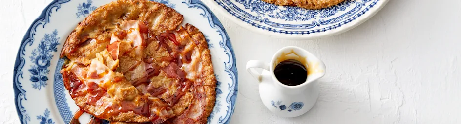 Polderkoek met stroop