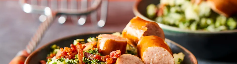 Boerenkoolstamppot met spek