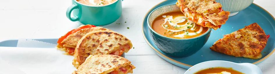 Naantosti met paprika en mangochutney