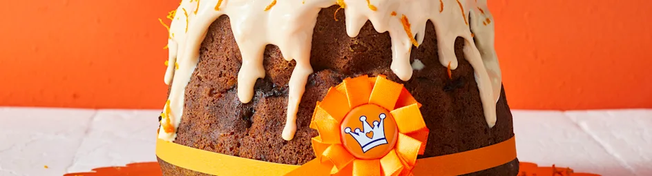 Koningstaart met mandarijnglazuur