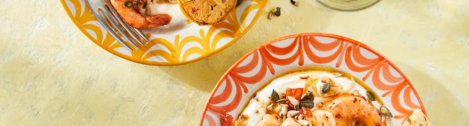 Garnalen met chiliboter en mascarpone