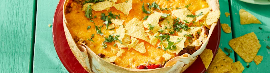 Chili sin carne tortillataart