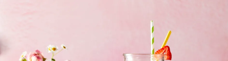 Pink latte