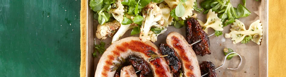 Verse worst met rozemarijn en zongedroogde tomaatjes