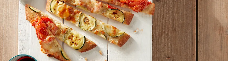 Bloemkoolpizza tricolore