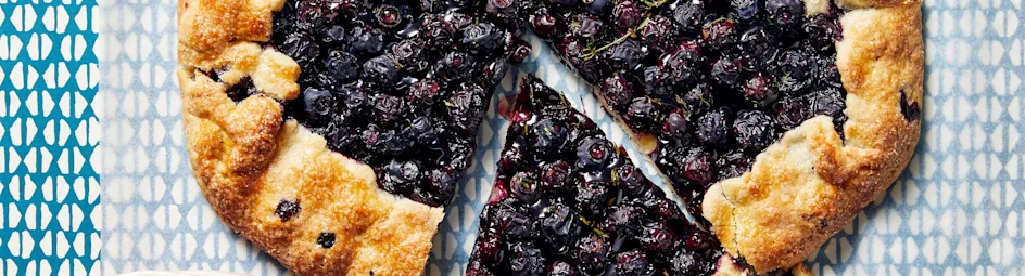 Bessengalette met honing en tijm