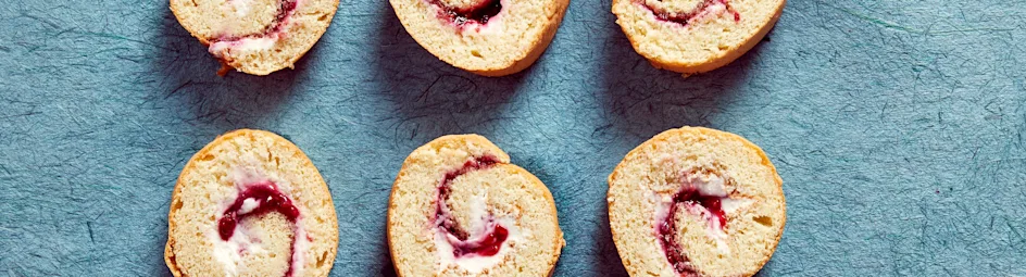 Jamrolletjes met kwark