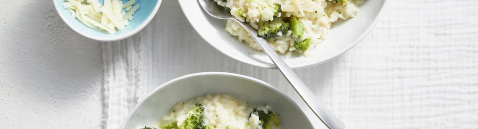 Kaasrisotto met broccoli