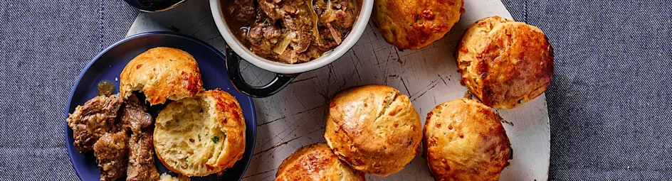 Hartige scones met oude kaas