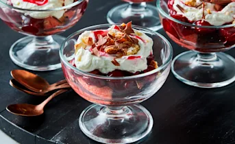 Italiaanse mini-trifles
