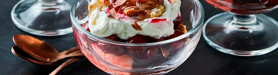 Italiaanse mini-trifles