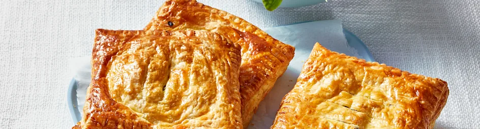 Ham-preipakketjes met salade