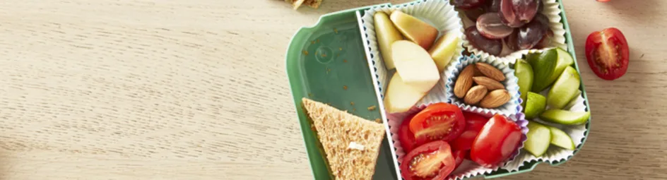 Regenboog lunchtrommel