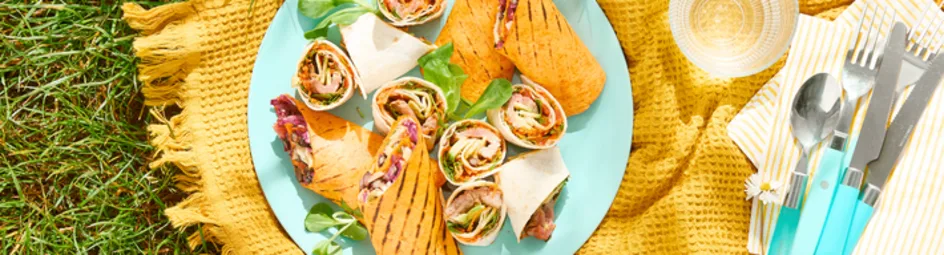 Wraps met biet-bonen-tomatensalsa