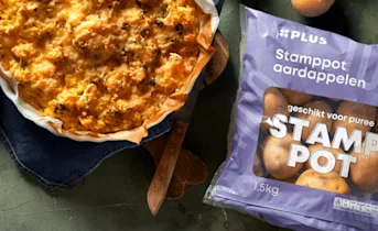 Bloemkoolstamppottaart met aardappel