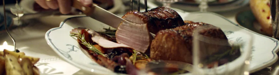 Varkensrollade met pruimen