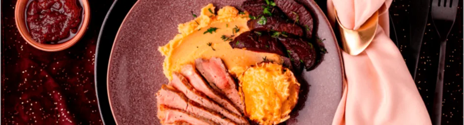 Entrecote met rode wijnsaus