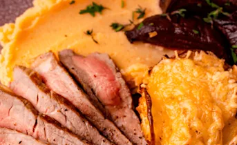 Aardappelgratin taartjes