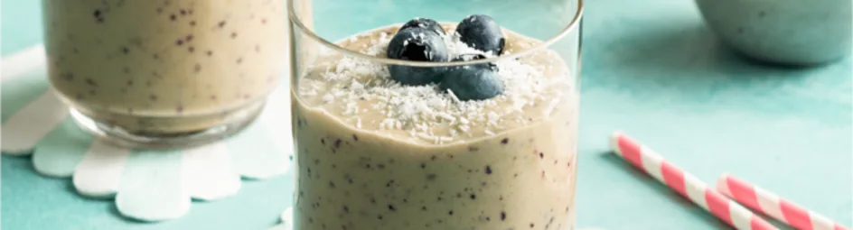 Mango- en avocadosmoothie