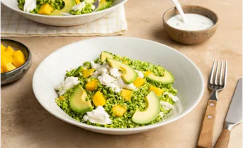 Broccolicouscous met mozzarella
