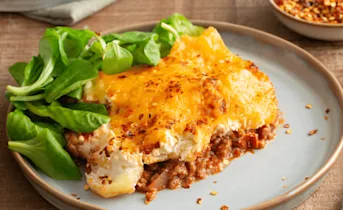 Moussaka met aardappelen