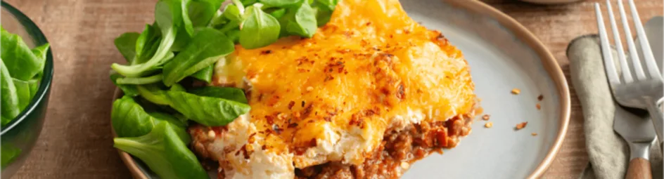 Moussaka met aardappelen