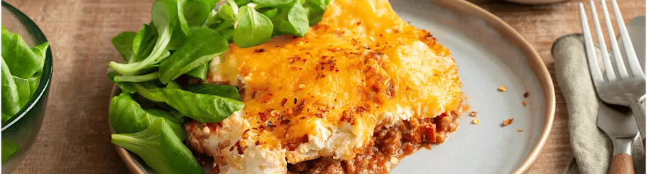 Moussaka met aardappelen