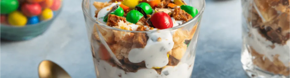Wafel trifle