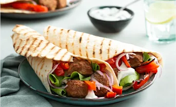 Vegetarische groentewraps