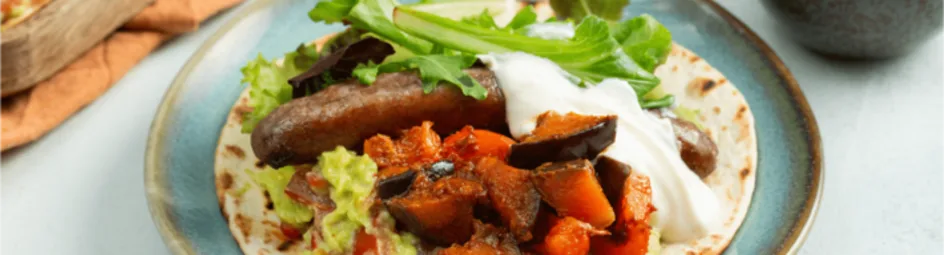 Indiase tandoori wrap met kipchipolata’s