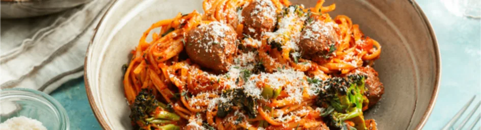 Pasta met verse worst