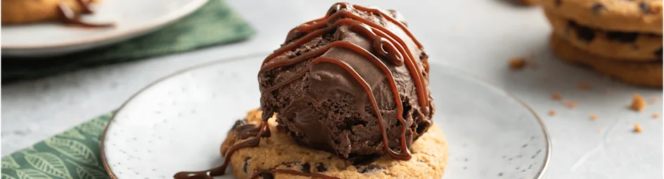 Cookie dough toetje