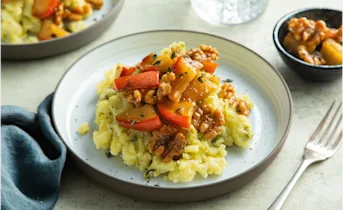 Spruitjes stamppot met appeltjes