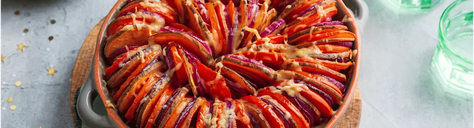 Ovenschotel met zuurkool en shoarma