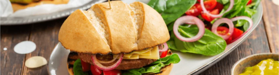 Verrassende vega burger
