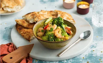 Kruidige garnalencurry